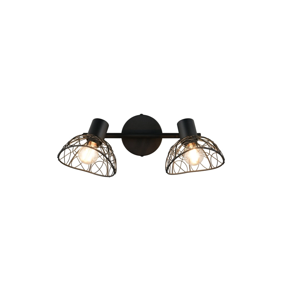 Deckenlampe Yako Doppelschwarz Trio 4017807670936