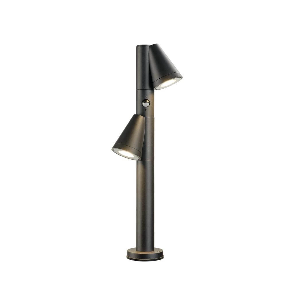Beleuchtung des Weges T-Tube 70 Pole 70cm schwarzes Doppelbett mit Sensor