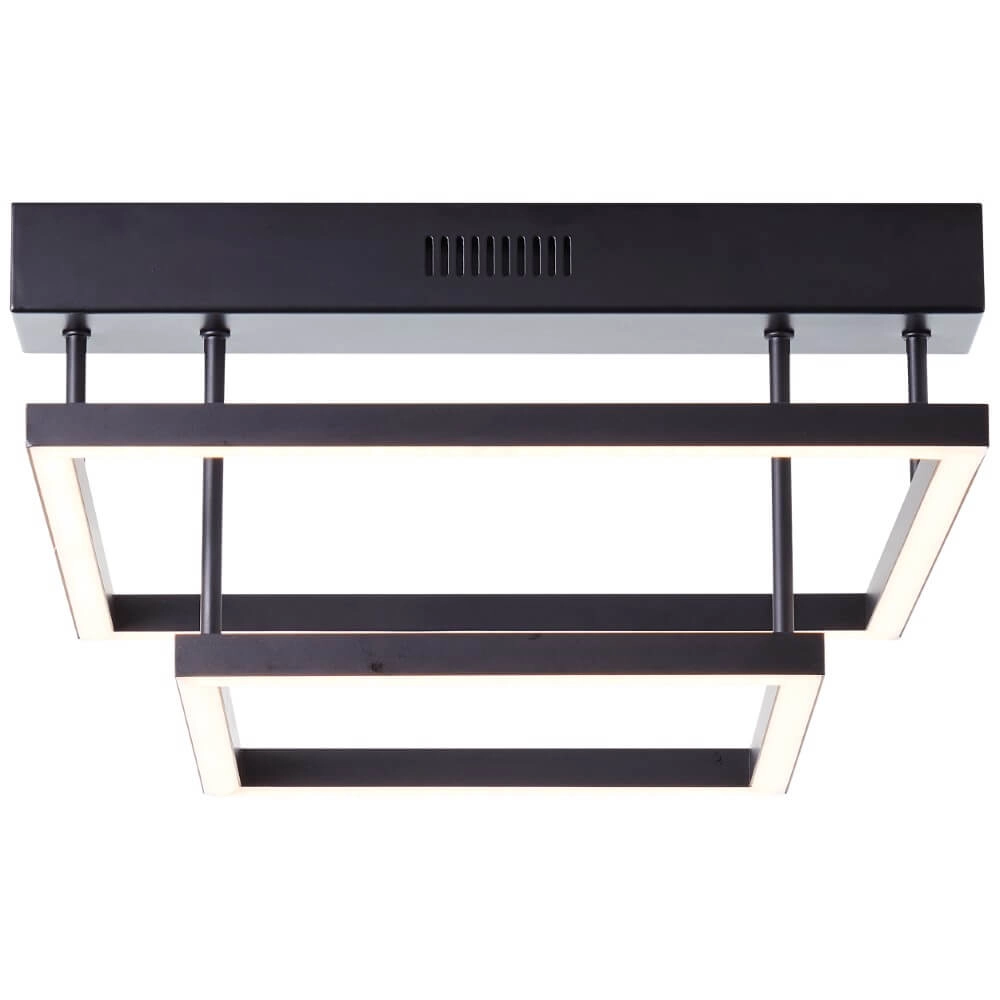 Deckenleuchte Ranut 32cm schwarz Brilliant 4004353394881