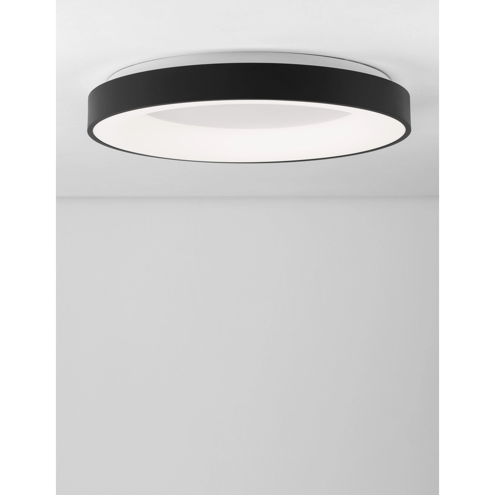 Deckenlampe Rando Thin schwarz Ø 60cm Lyora 5212017420107