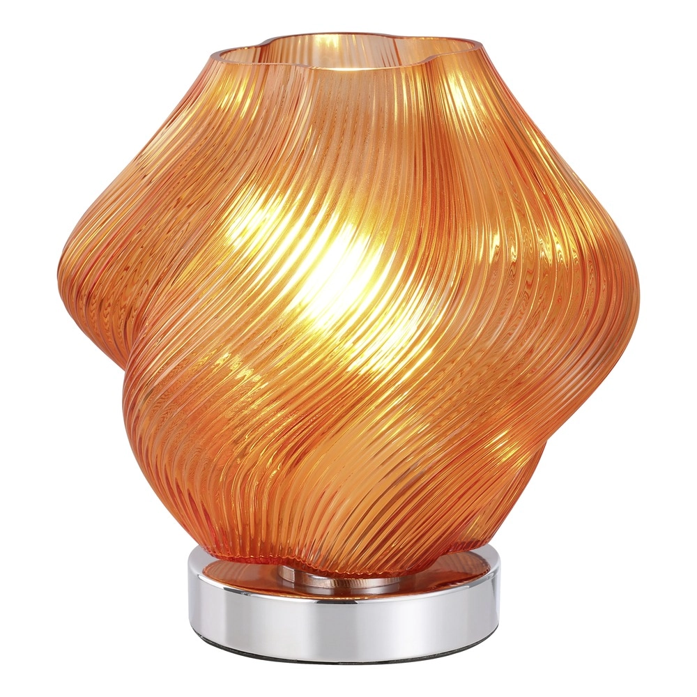Tischlampendesign Vicenne Orange