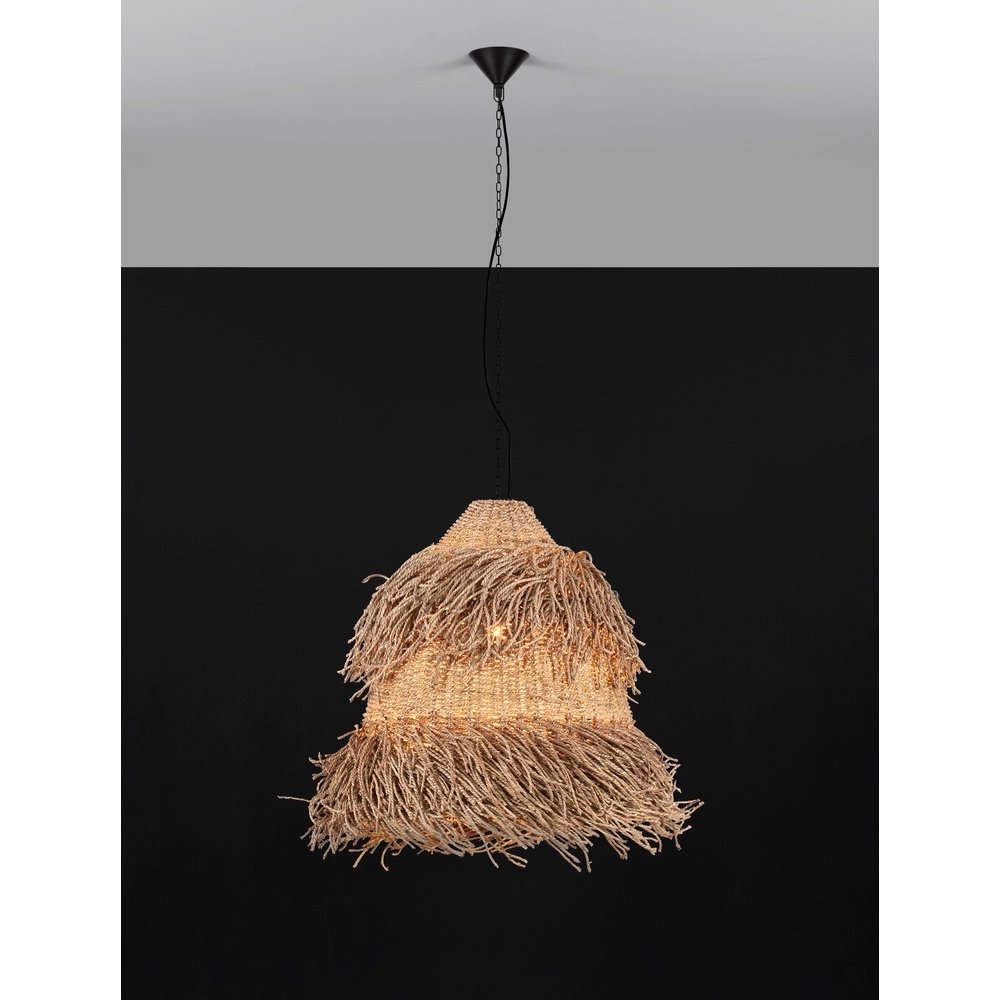 Natürliche Pendelleuchte Hay Ø 80cm Lyora 5212017452863