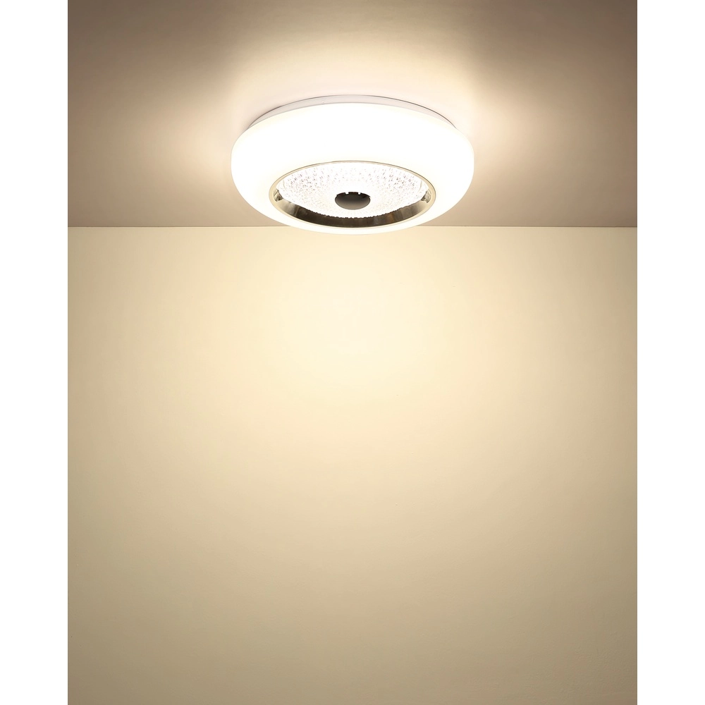 Deckenlampe Graham weiße Ø 38,5 cm Globo 9007371575756
