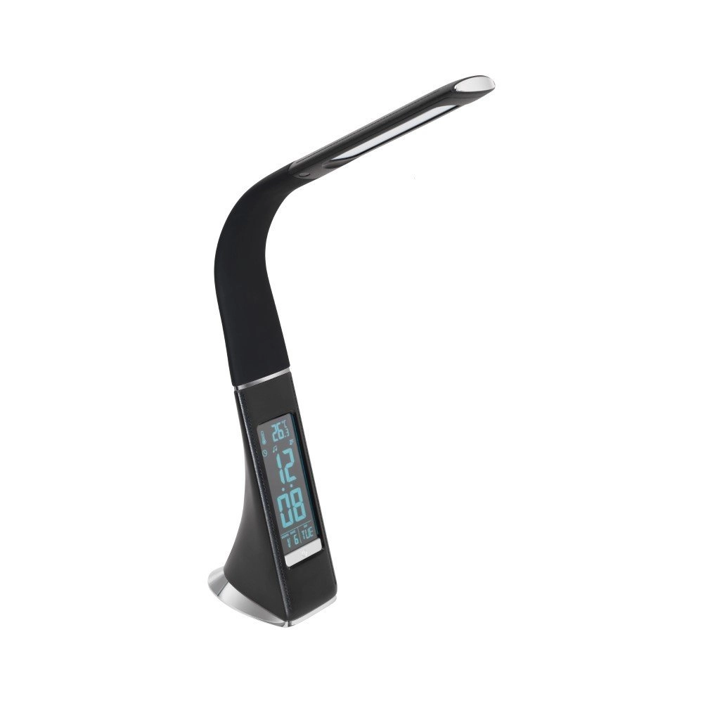 Schreibtischlampe Cognoli schwarz
