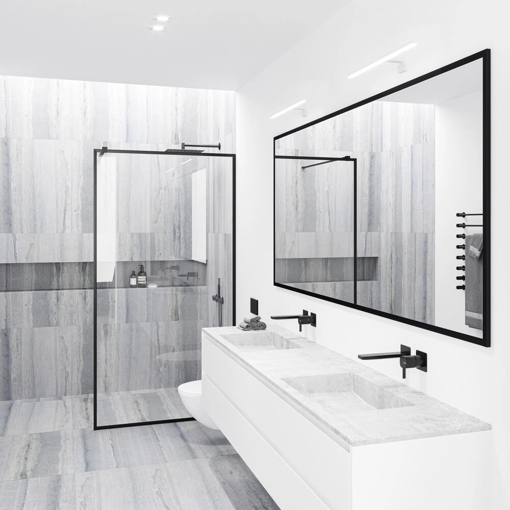 Spiegelleuchte Marlee schwarz 3000K Nordlux 5704924007378