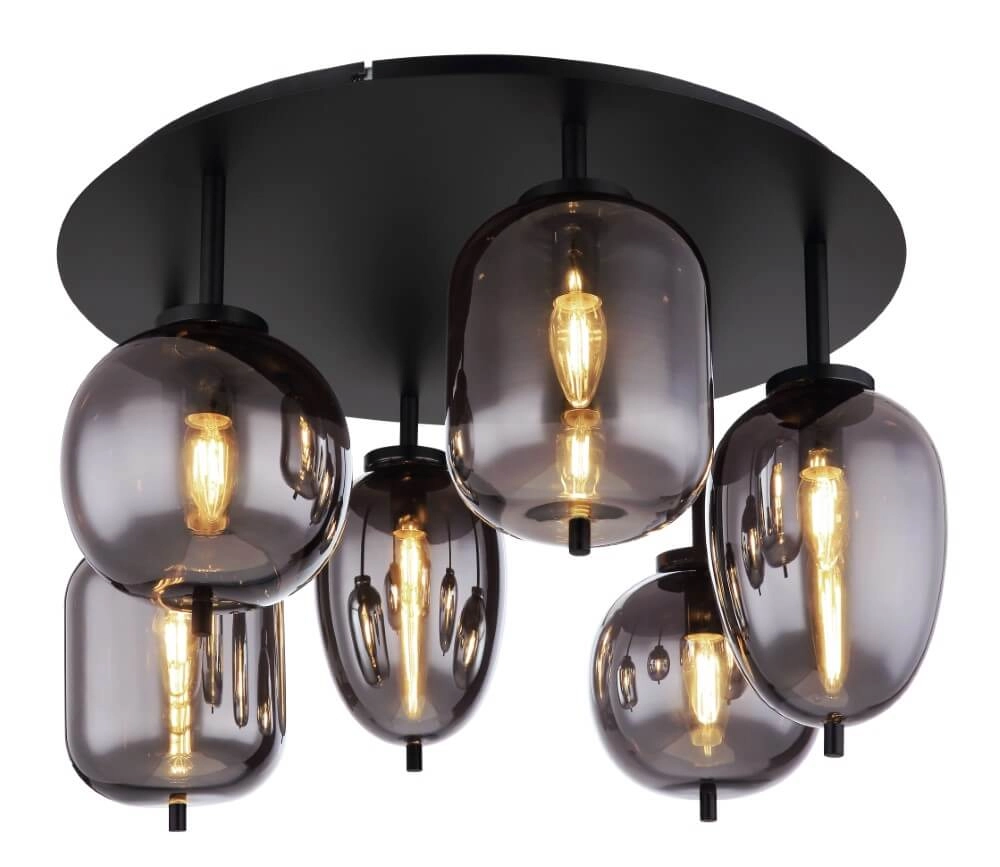 Deckenleuchte Blacky Schwarz