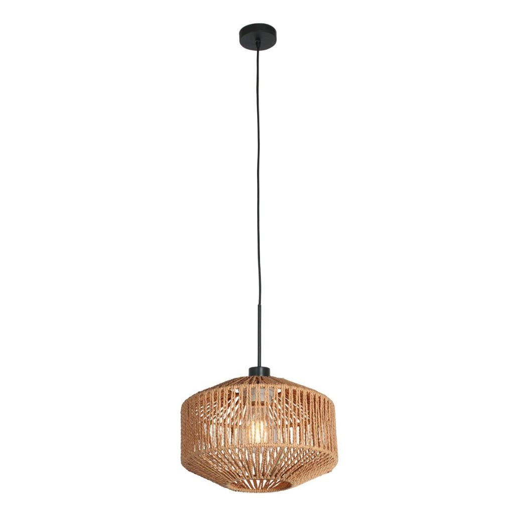 Pendellampe Ropex mit Rattan-Schatten Ø23 cm Steinhauer 8712746182750