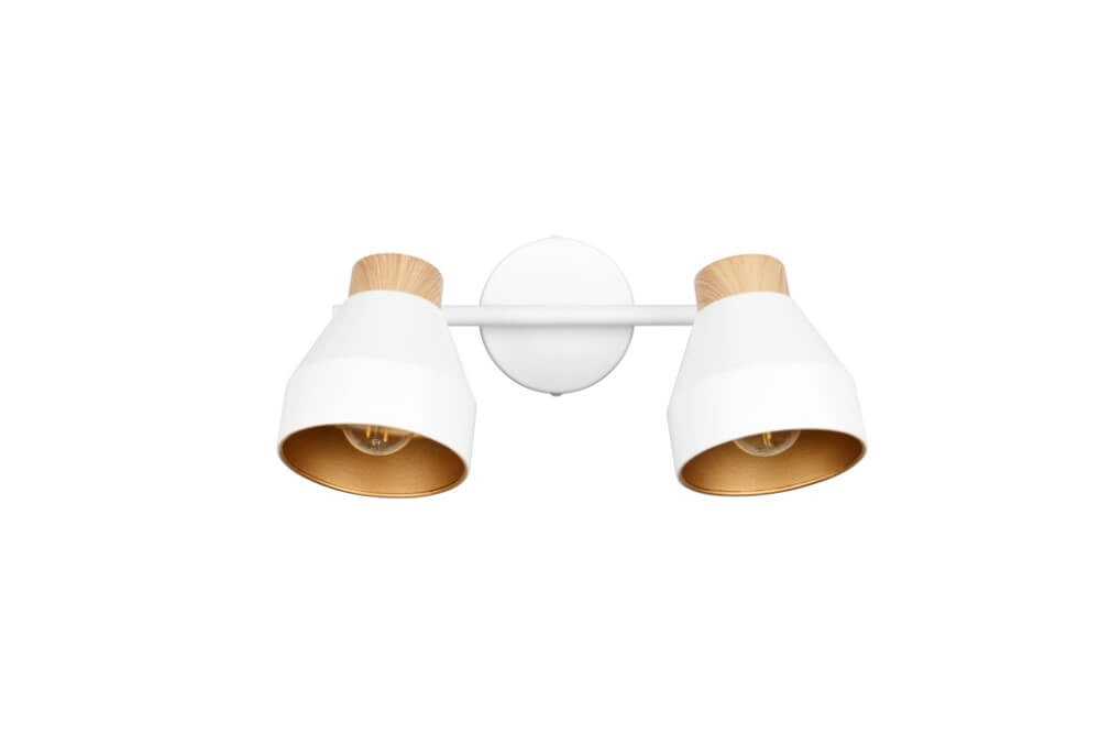 Design Deckenleuchte 2-flammig Valentin weiß Trio 4017807637427