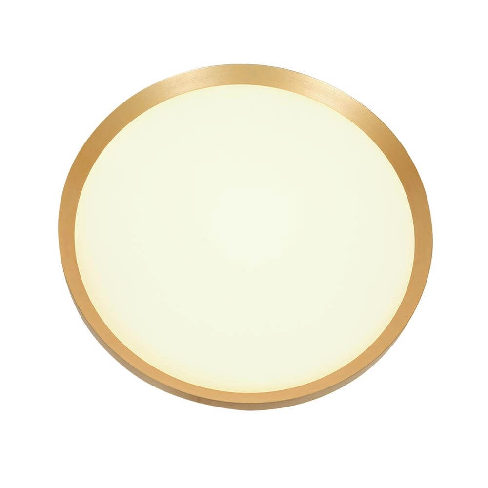 Schlanke Deckenleuchte Flady gold Ø 40cm Steinhauer 8712746171839