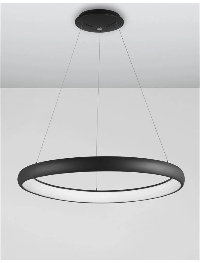 Design-Pendelleuchte Albi schwarz Ø 81cm Lyora 5212017416865