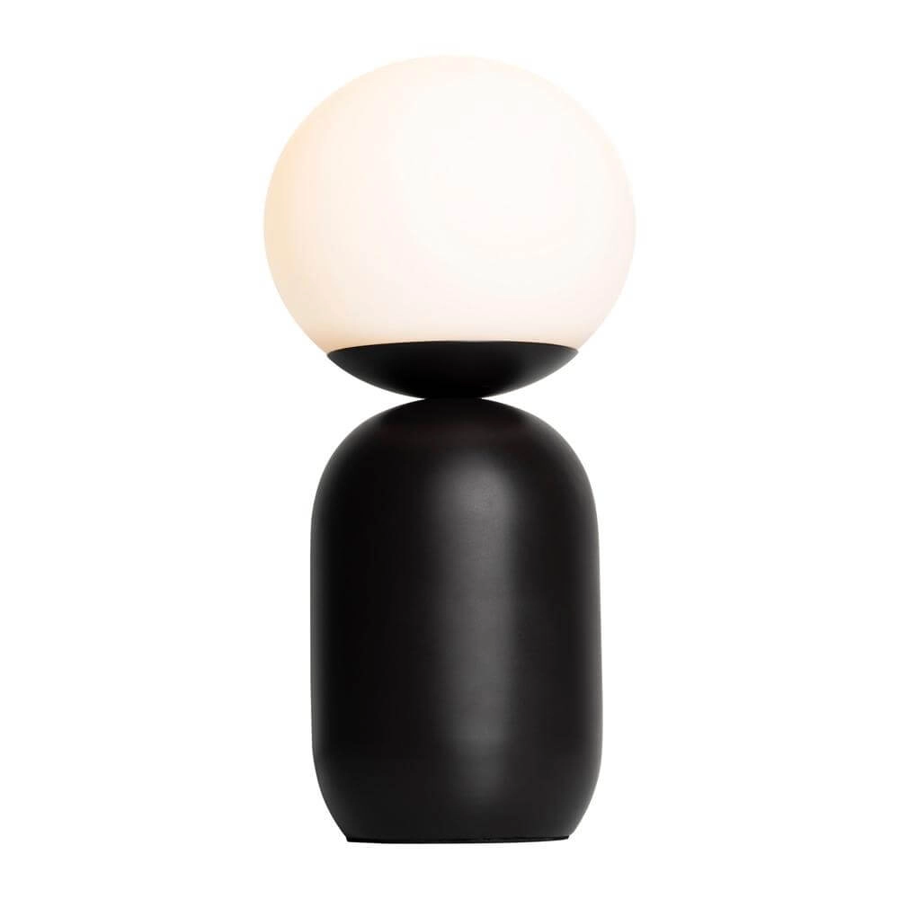 Tischlampe Notti Schwarz-Weiß Nordlux 5704924001802