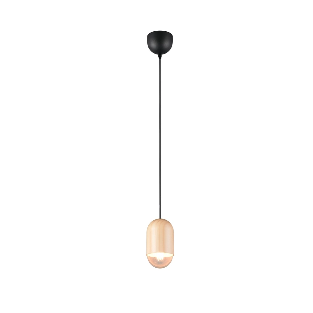 Einzigartige Pendelleuchte Nara Holz Ø 10,5cm