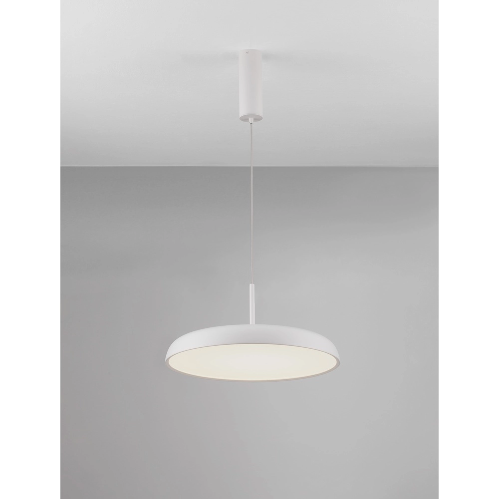 Pendelleuchte Linus weiß Ø 45cm Lyora 5212017446275