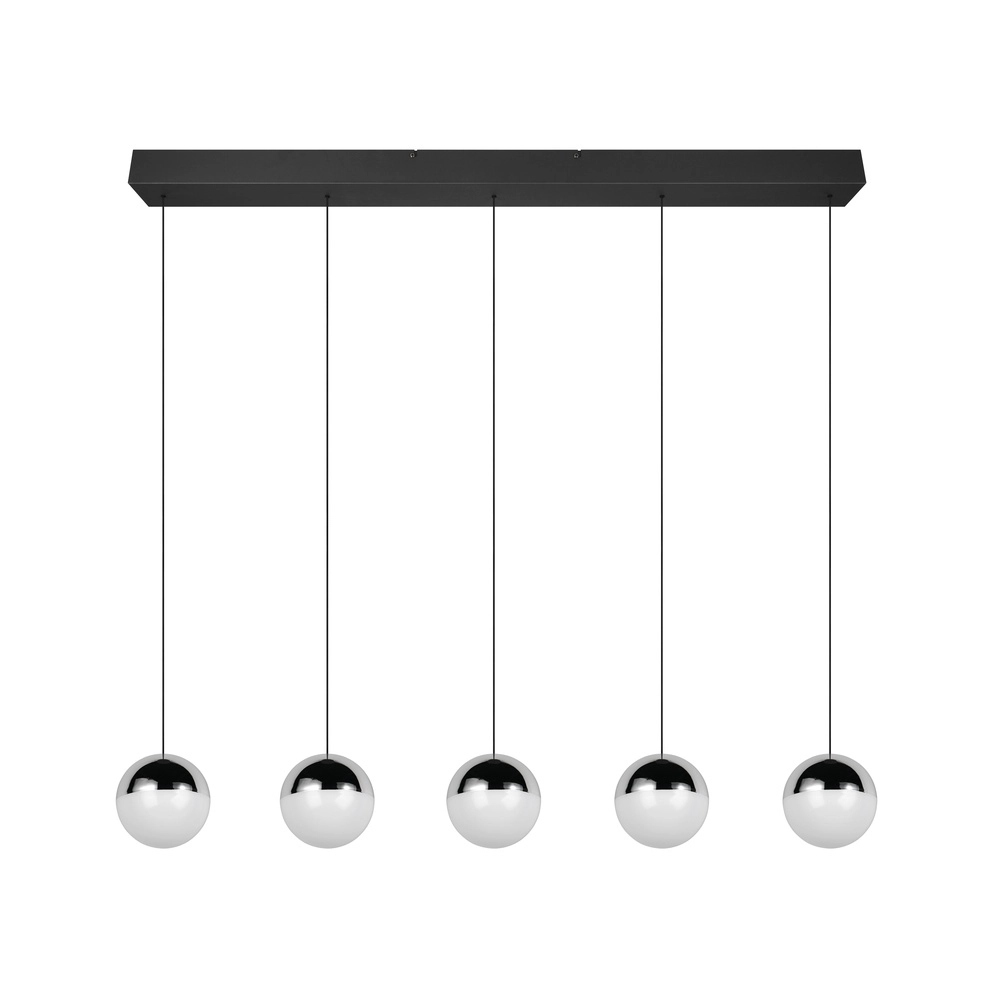 5-Licht Pendellampe Senta Chrom Trio 4017807685855