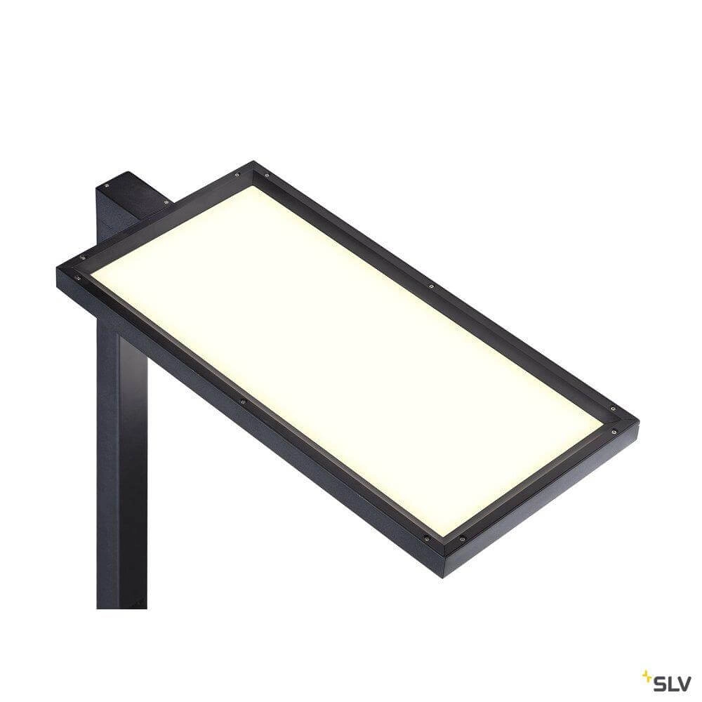 LED-Stehleuchte Worklight Büro 195cm schwarz SLV 4024163254632