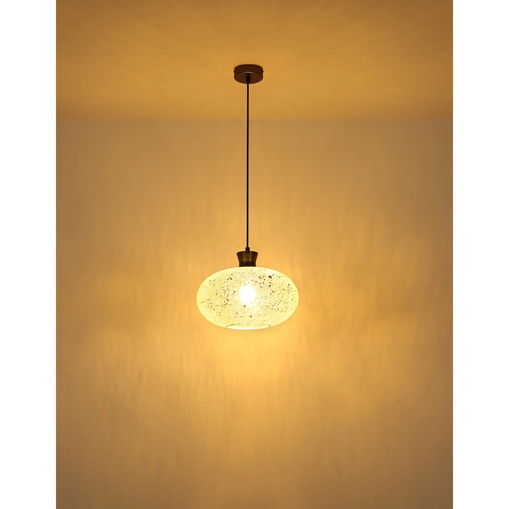 Einzelne Pendellampe Brokana Gunmetal Globo 9007371575466
