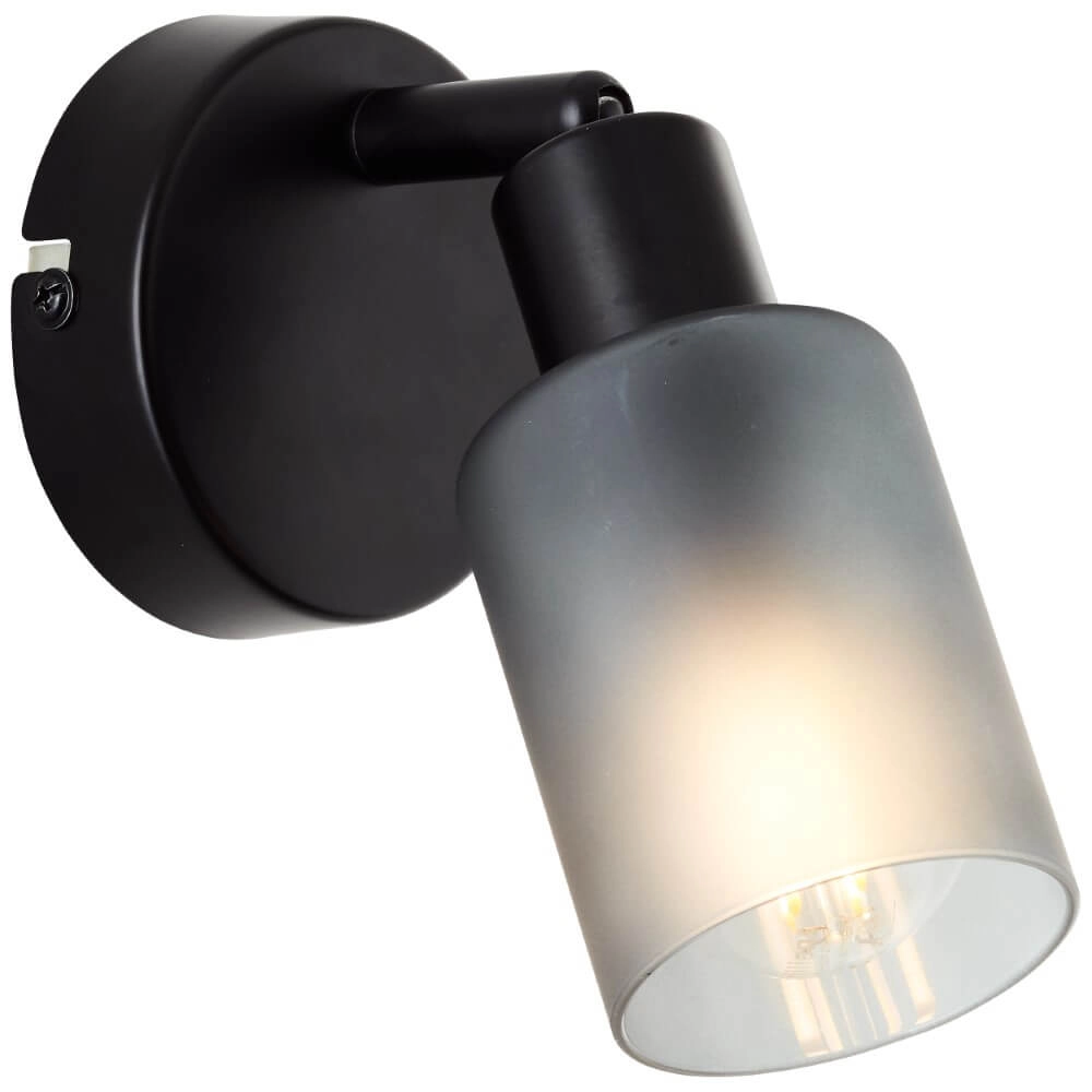 Schwarze Wandlampe Loralie