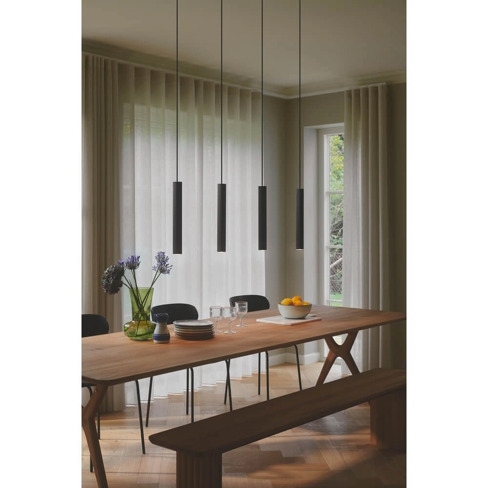 Design-Pendelleuchte Vico schwarz 4-flammig Nordlux 5704924018398