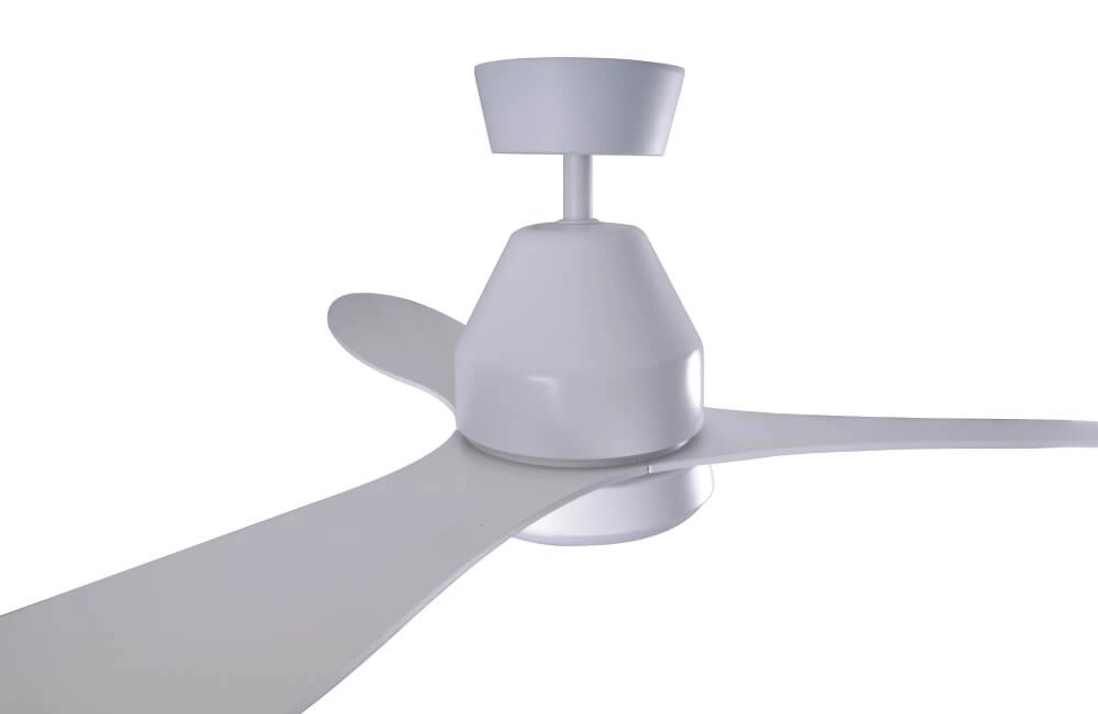 Deckenventilator aus Holz mit Lampe Whitehaven Ø 143cm IP55 Beacon 9333509136460