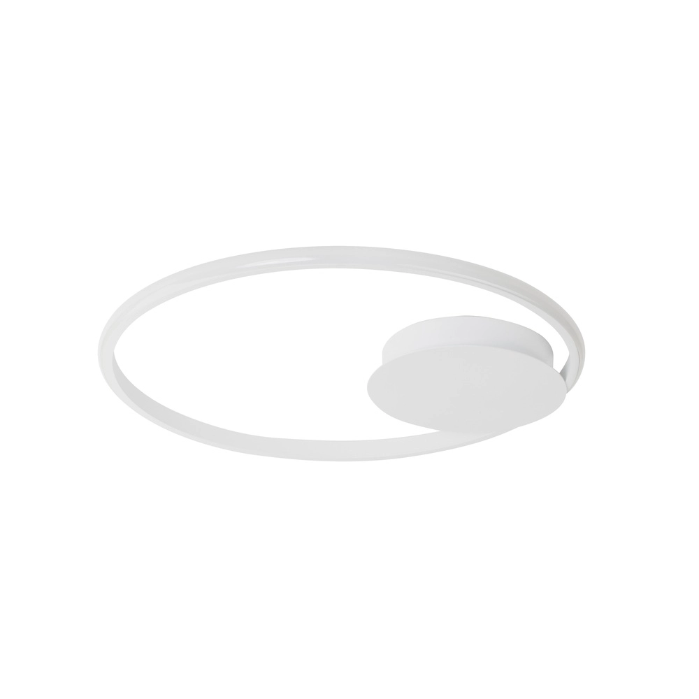 Runde Deckenleuchte Fuline weiß Ø 50cm Lyora 5212017419675