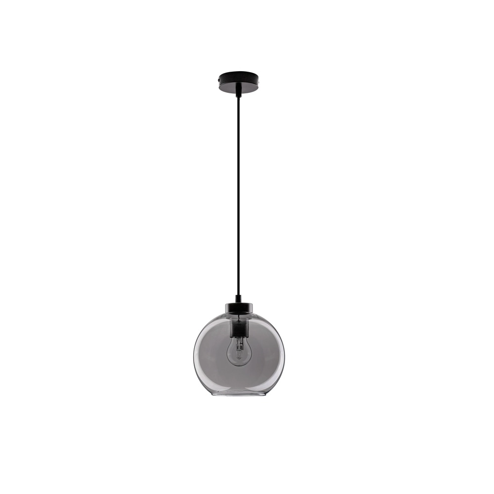 Pendelleuchte Palmer Single schwarz mit Rauchglas Lyora 5212017430946