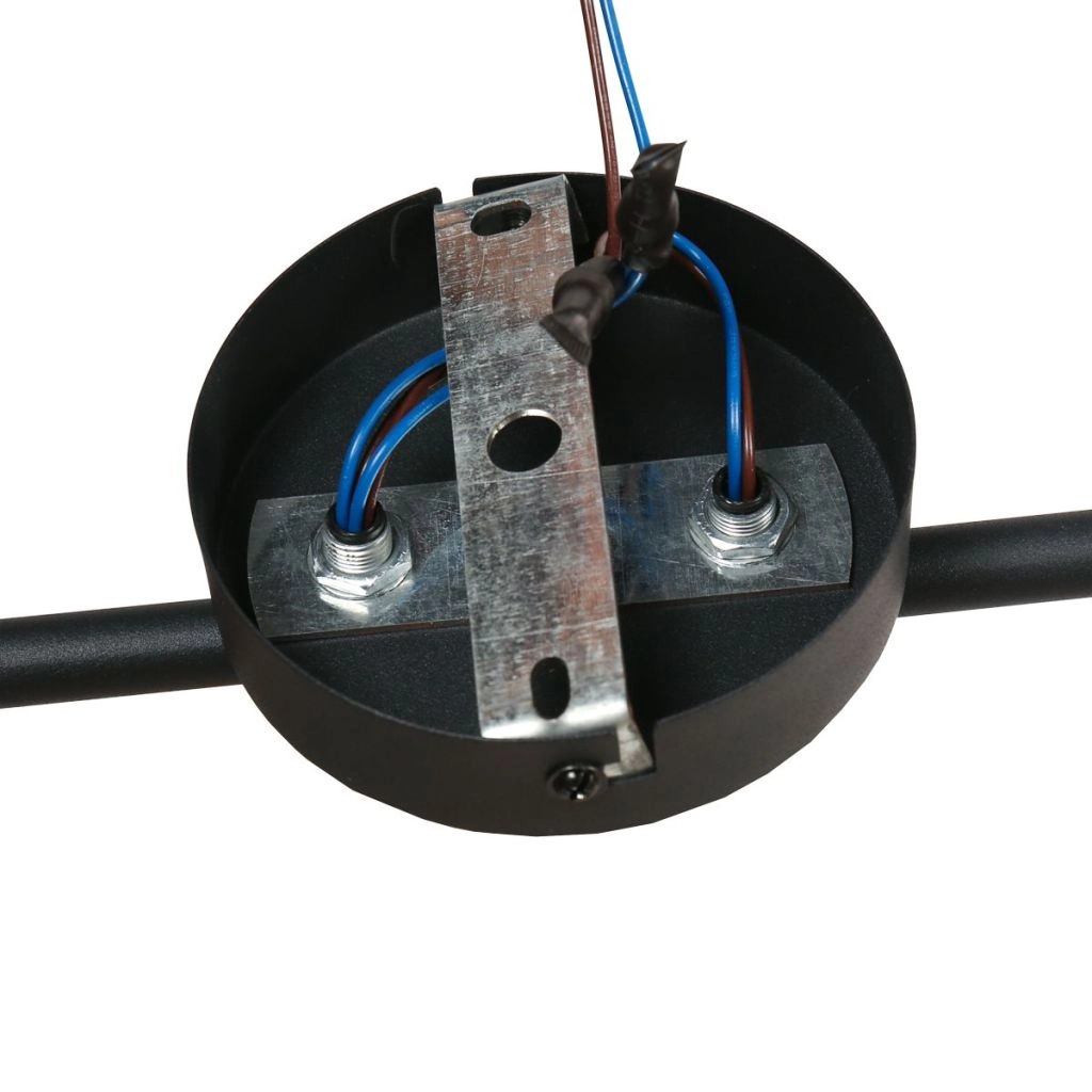 Deckenlampe 4-Licht Sumba mit Bambusschirmen Ø12 cm Steinhauer 8712746182842