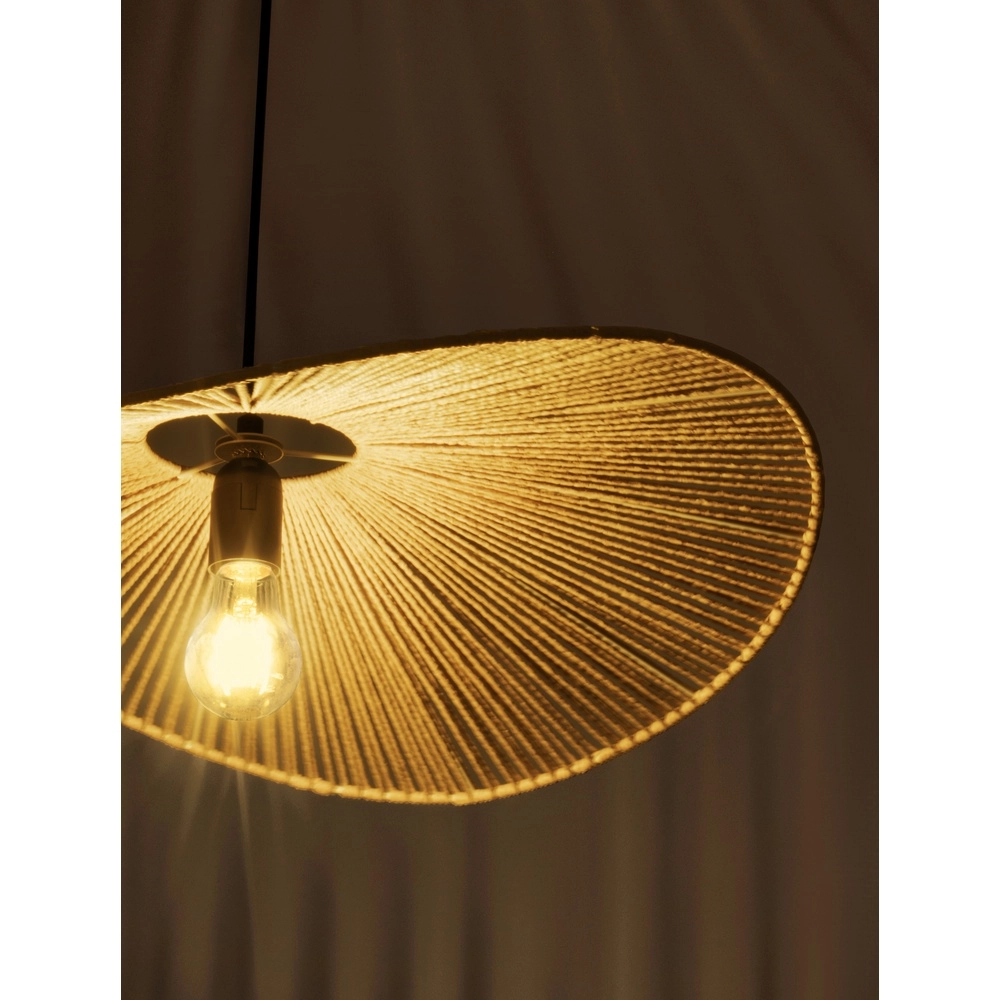 Rattan Pendelleuchte Siara Ø 60cm Lyora 5212017465603
