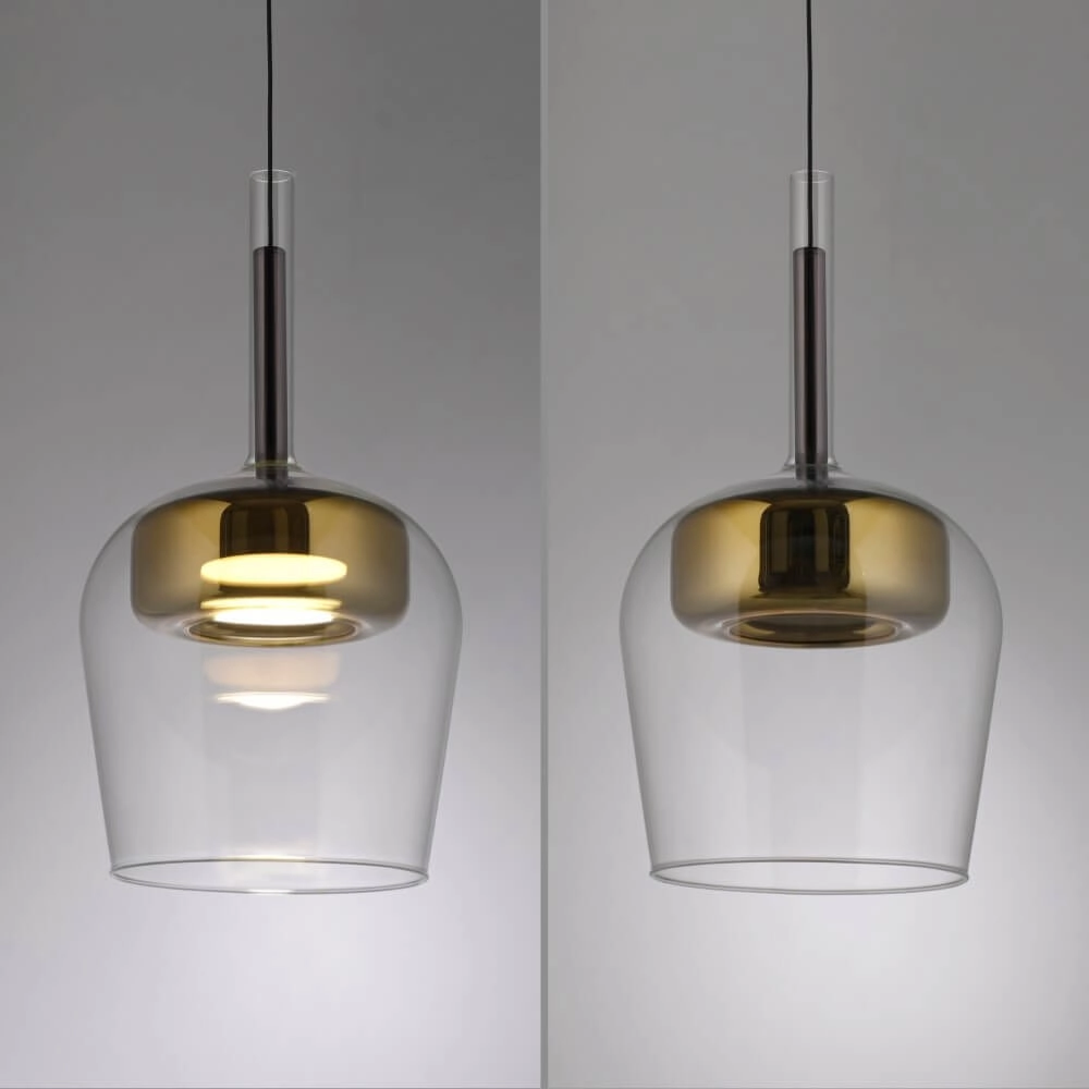 Hängelampe Q-Kon Gold Paul Neuhaus 4012248383858
