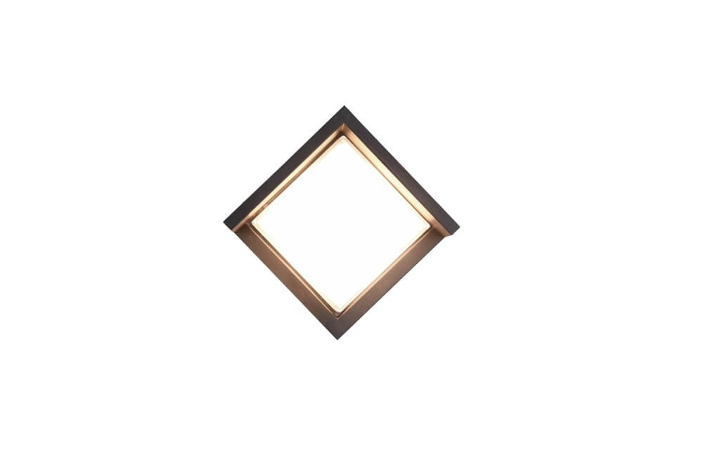 Design-Außenlampe Puno Quadrat Trio 4017807529357
