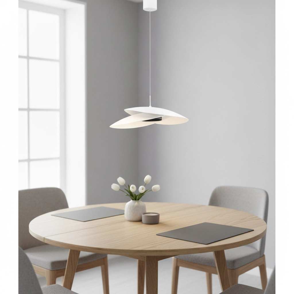 Pendelleuchte Olea Design weiß Ø 48cm