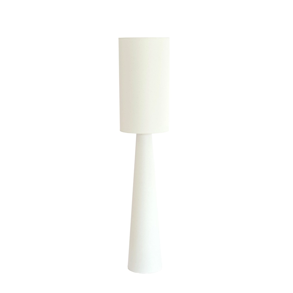 Weiße Tischlampe Raeni 180 cm