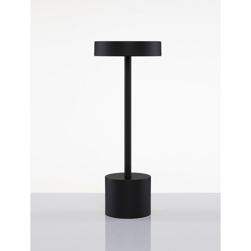 Design-Tischleuchte Fumo Wiederaufladbar Schwarz Lyora 5212017434753