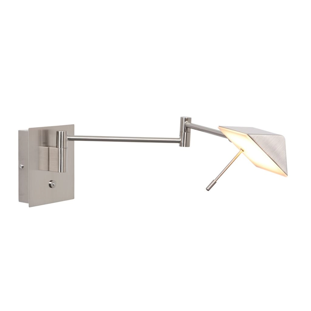 Wandleselampe Retina Metallgrau Steinhauer 8712746165098