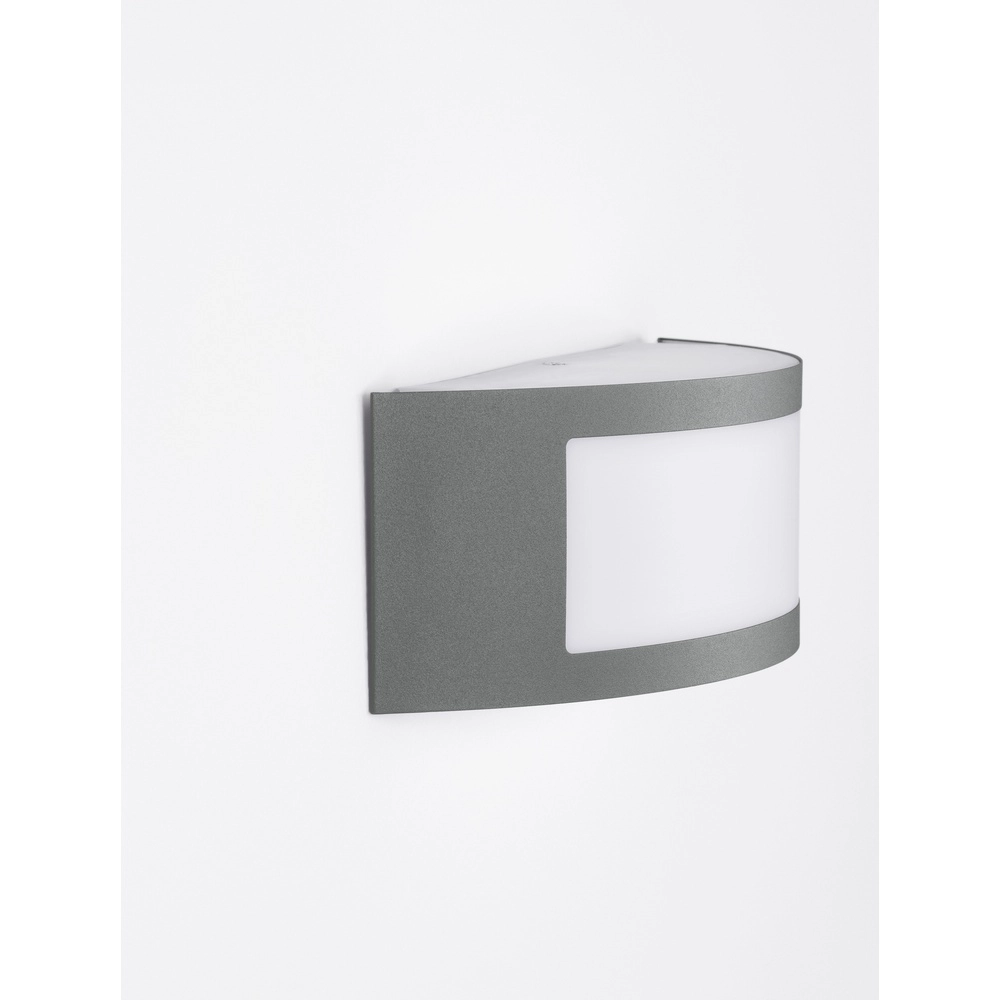 Design-Wandleuchte Zenith grau Lyora 5212017435538