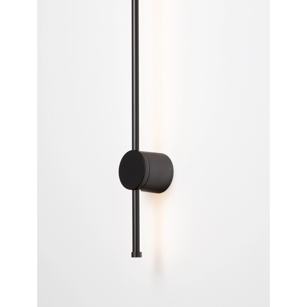 Design-Wandleuchte Ridge schwarz 65cm Lyora 5212017447265