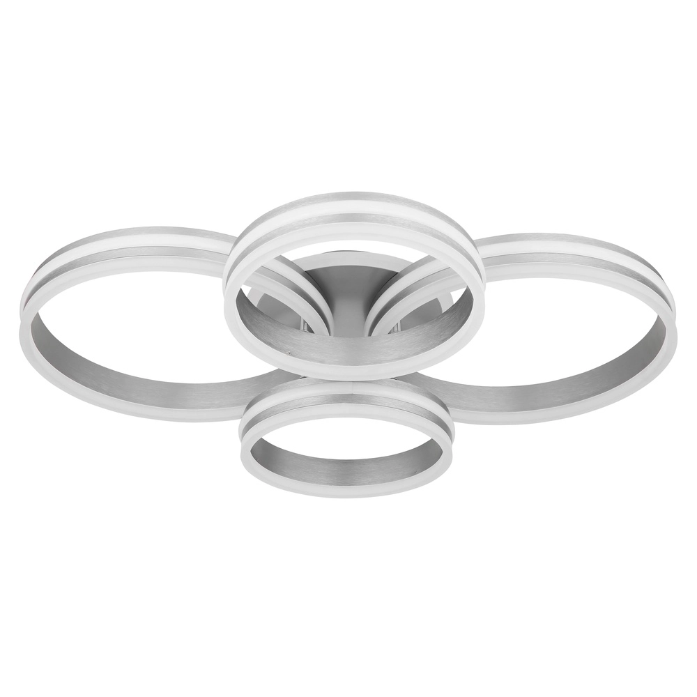 Deckenlampe Rubio Graue 4 Ringe Globo 9007371419913