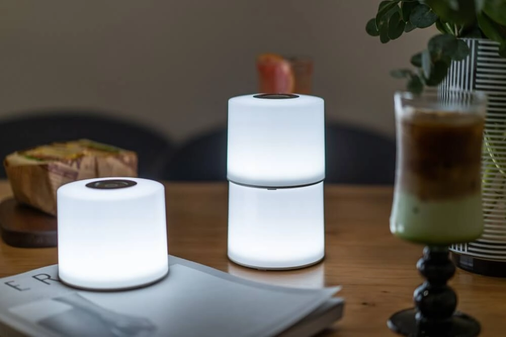 Table lamp Noma white smart duo Lutec 6939412088549