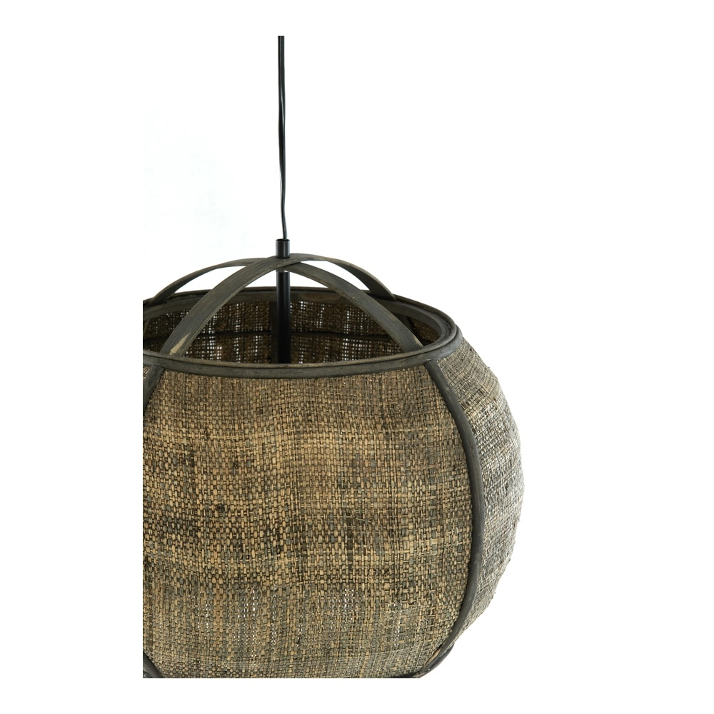 Land-Pendellampe Bozona braune Ø 41 cm Light & Living 8717807843939