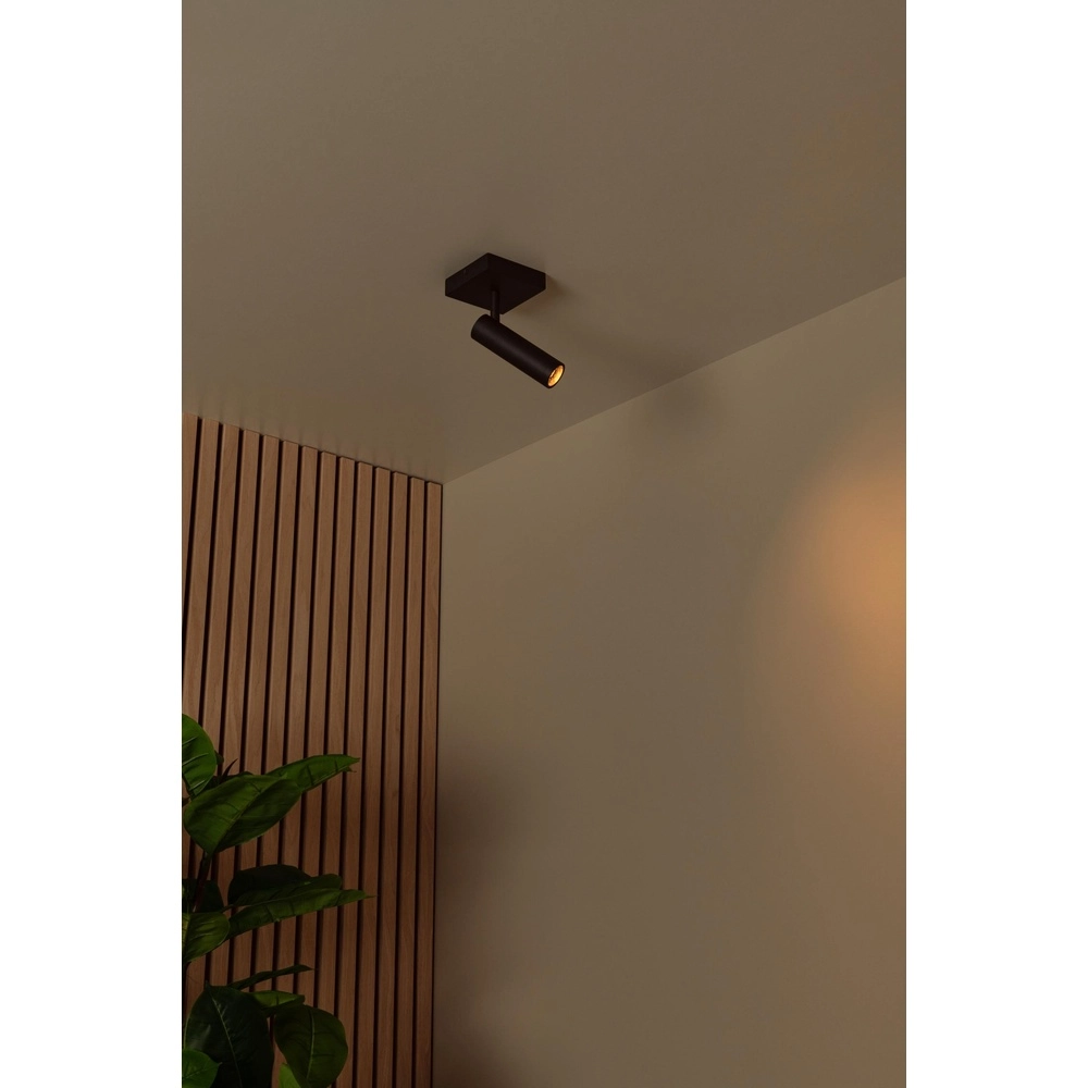 Elegante Deckenlampe Grado Schwarz Lucide 5411212221667