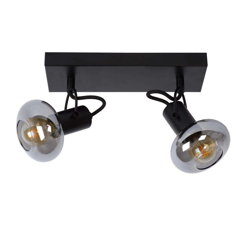 Deckenlampe Madee 2-Licht Schwarz