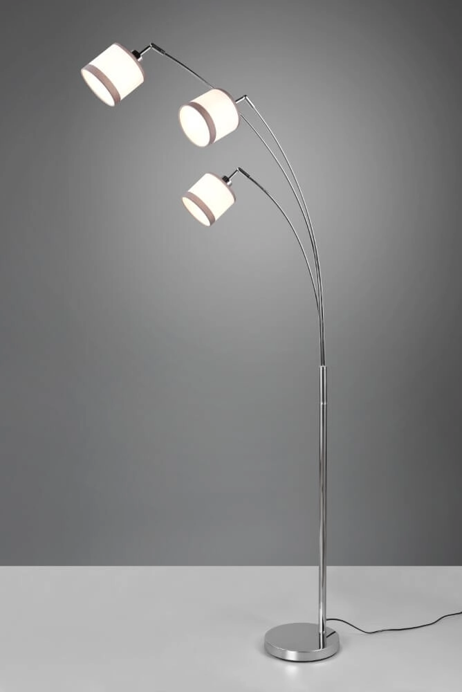 Stehlampe Davos weiß 3-flammig Trio 4017807574296