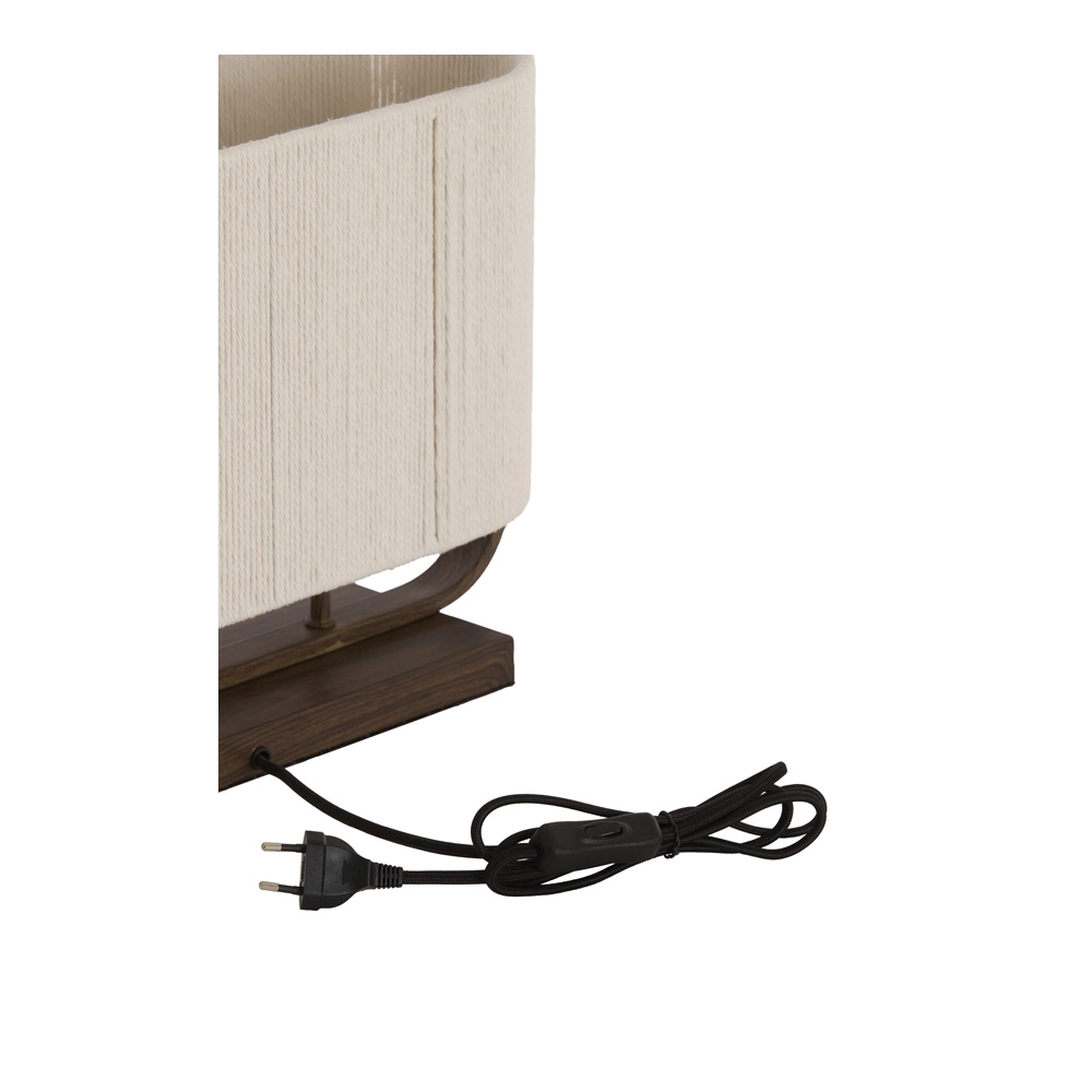 Tischlampe Lecce 45 cm dunkel Light & Living 8717807837532