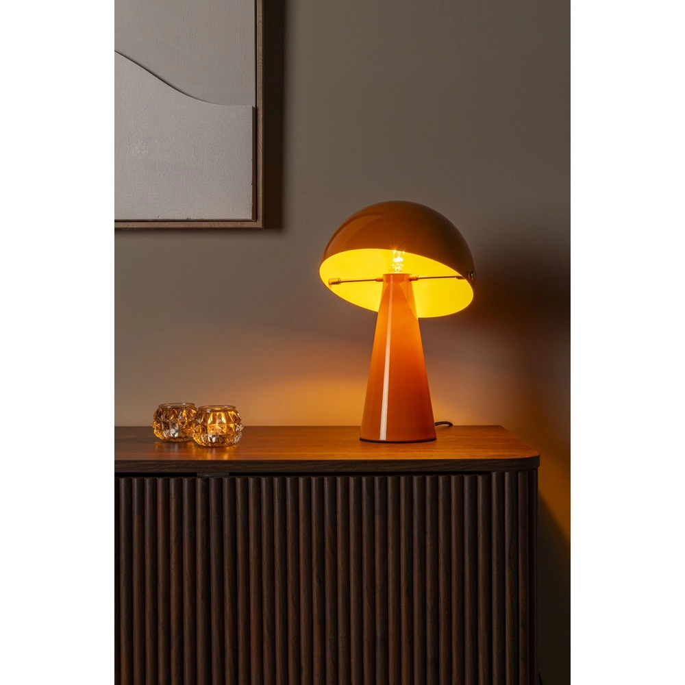Tischlampe Barone orange Ø 23cm Lucide Vibes 5411212650092