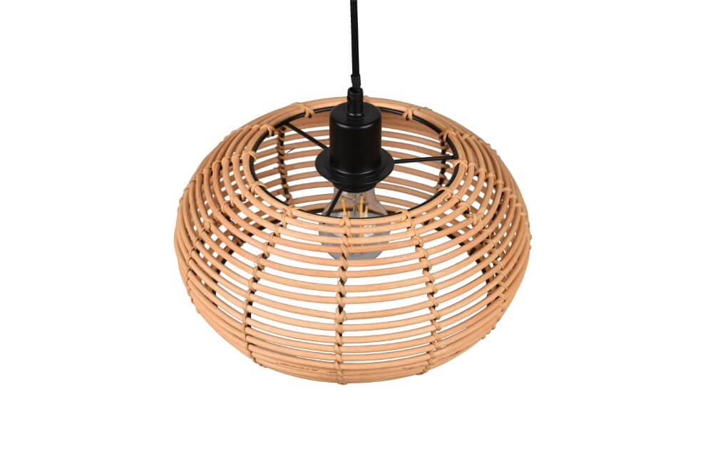 Rattan Pendelleuchte Inga Ø 30cm Trio 4017807544817