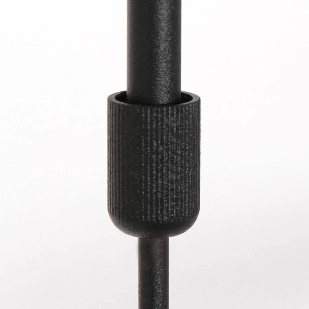 3-flammige Pendelleuchte Stang schwarz mit Bambus Steinhauer 8712746172423