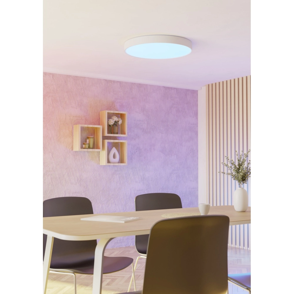 Design-Deckenleuchte Gallizzi-Z smart weiß Ø 69cm Eglo 9008606358212