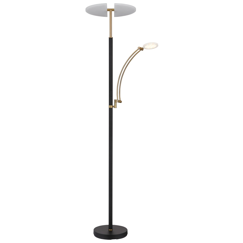 Stehlampe Tirana Schwarz Globo 9007371471119