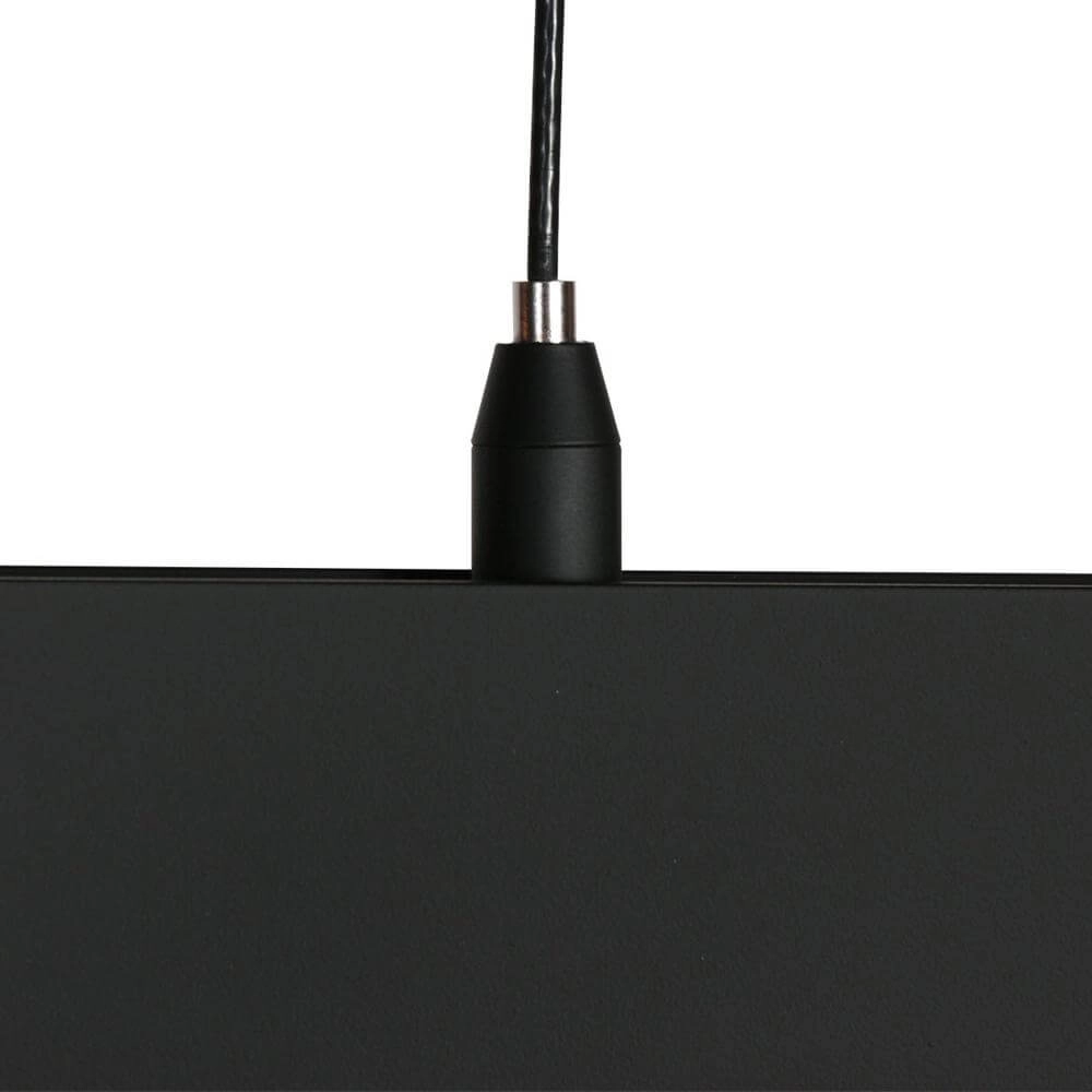 Design-Pendelleuchte Fluxy 160cm schwarz Steinhauer 8712746177855