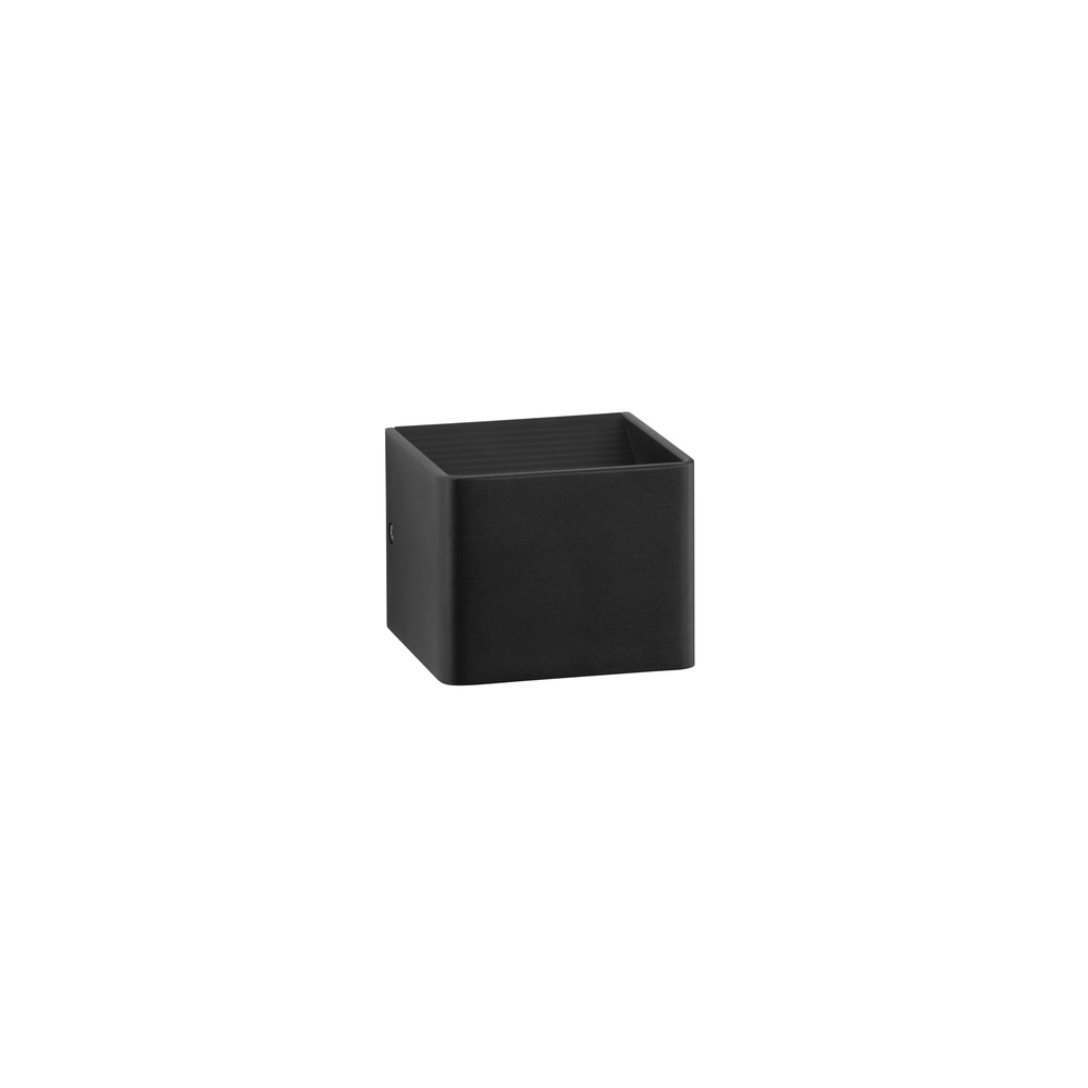 Wandstrahler Epic Quadratisch Schwarz Lyora 5212017444325