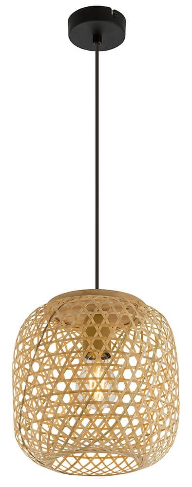 Hängelampe aus Rattan Mirena Ø 23cm